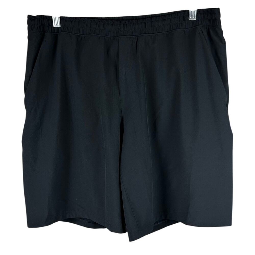 Lululemon Pace Breaker Short 9" Lined Black Men's Size XXL Excellent Condition